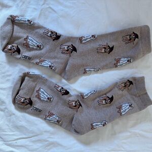 Set of j crew holiday dog socks